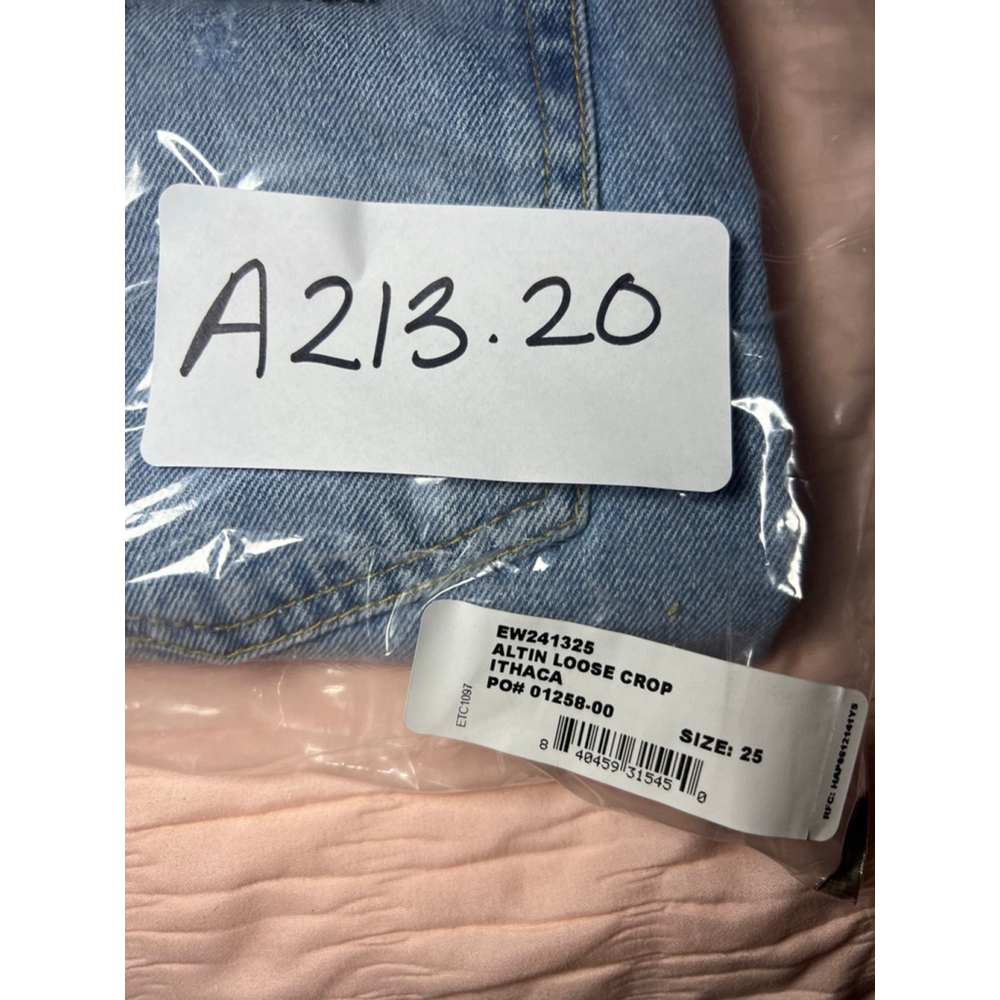 NEW Etica Denim ALTIN LOOSE CROP Sz 25 in Ithaca - Picture 5 of 5